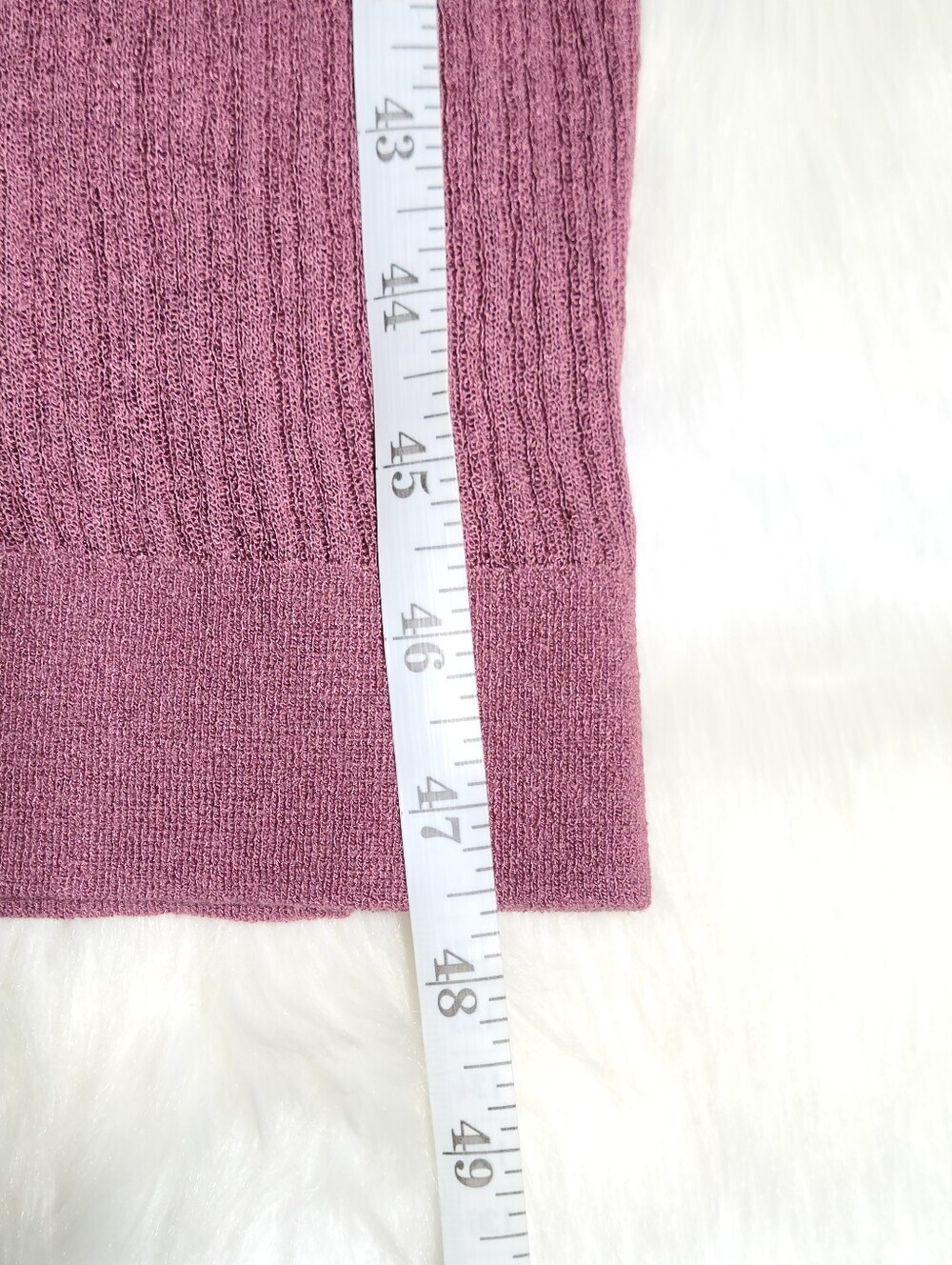 SKIMS Sheer Knit Midi Dress Purple Beet Women Small NEW - Picture 8 of 9